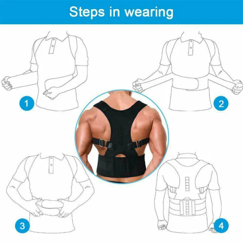 Adjustable Posture Support Belt For Men And Women